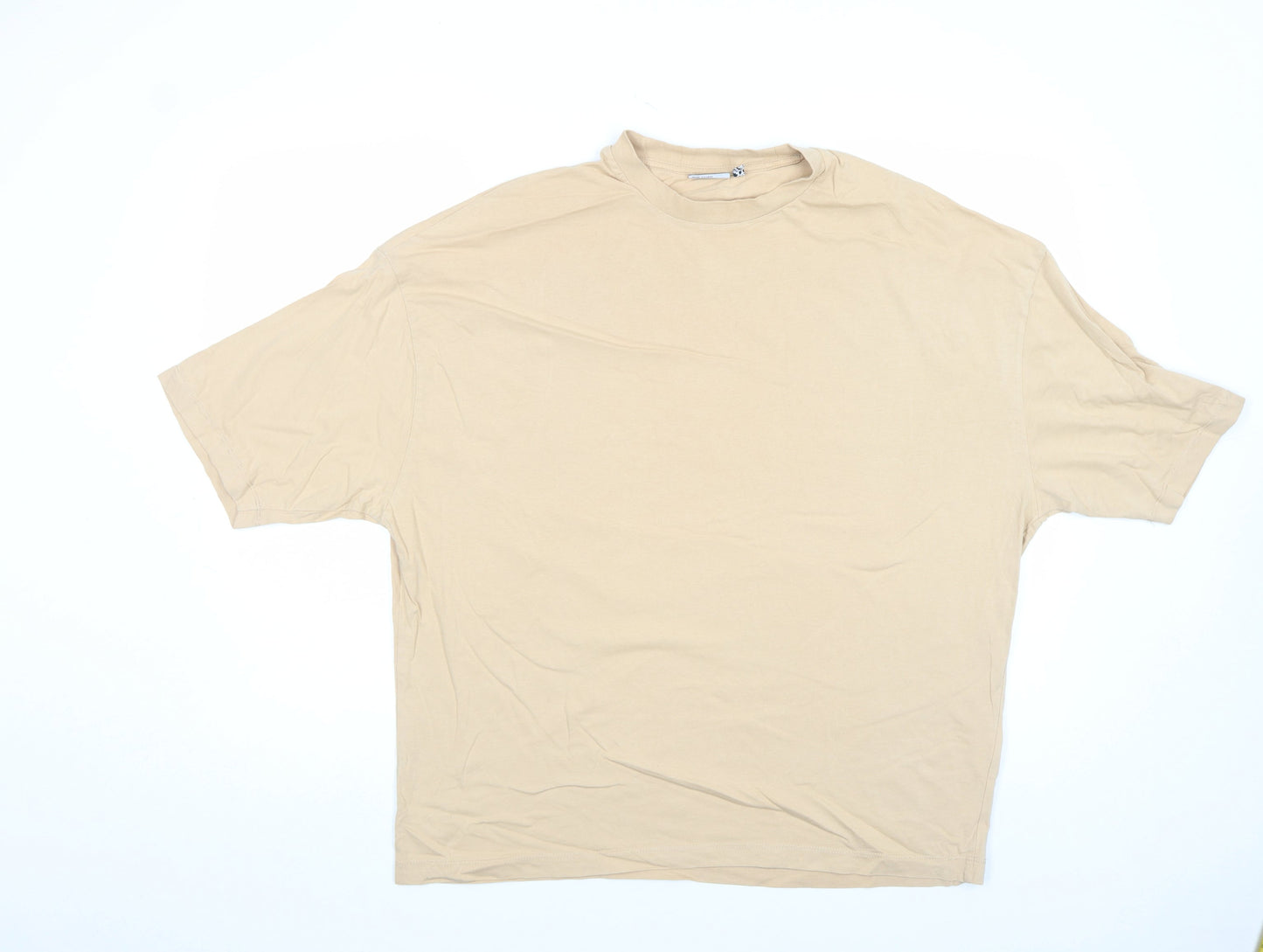 Mens UK Size M ASOS DESIGN Beige  T-Shirt
