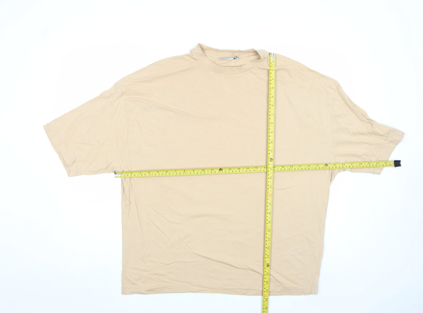 Mens UK Size M ASOS DESIGN Beige  T-Shirt