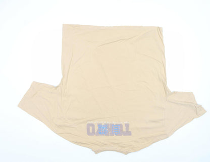 Mens UK Size M ASOS DESIGN Beige  T-Shirt