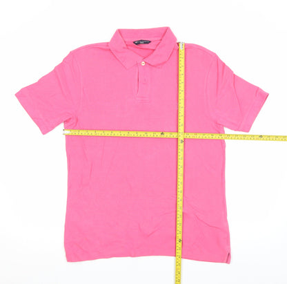 Mens UK Size XS Marks and Spencer 100% Cotton Polo Shirt