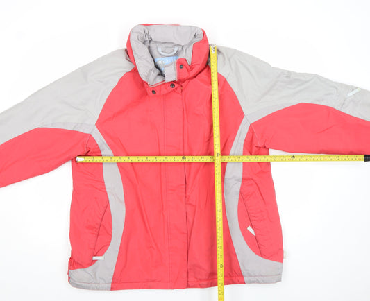 Womens UK Size 16 Regatta Red Rain Coat