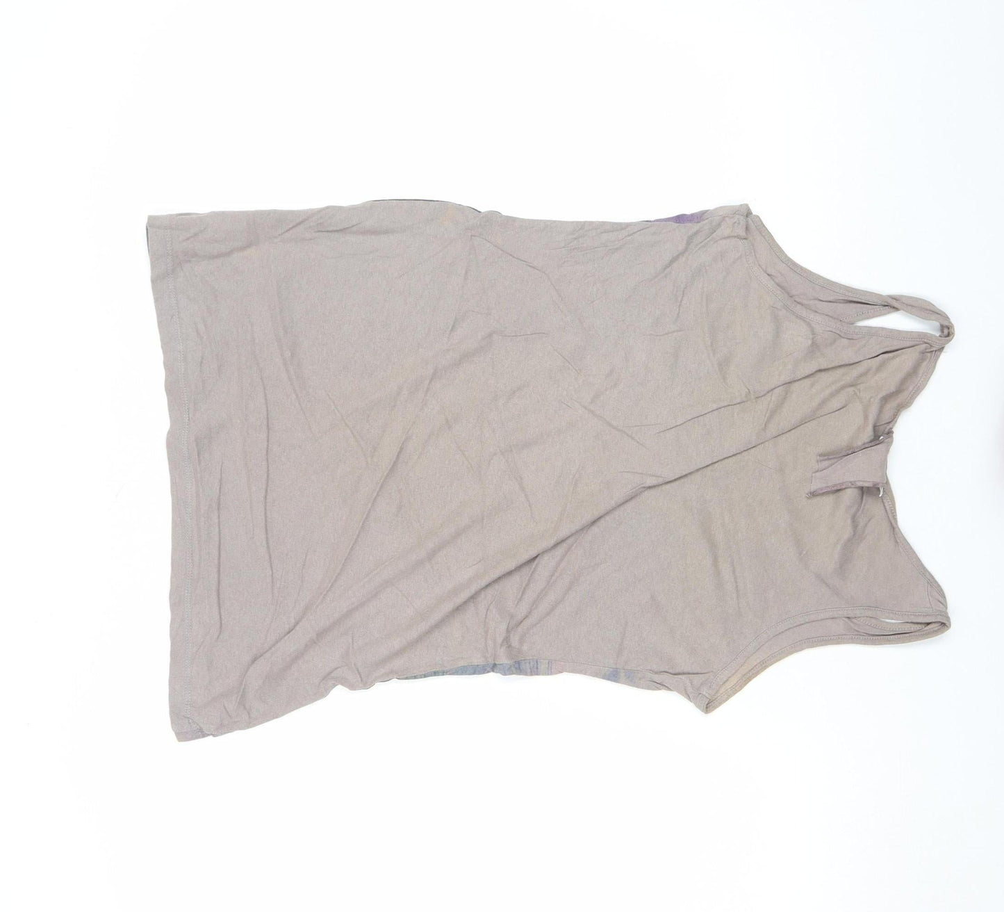 Womens UK Size 10 Denim Co Beige Camisole Tank