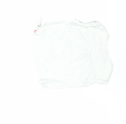 Girls UK Size 8-9 Years FatFace White Basic T-Shirt