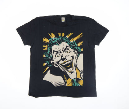 Mens UK Size M Gildan Black  T-Shirt
