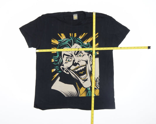 Mens UK Size M Gildan Black  T-Shirt