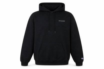 Mens UK Size L Champion Black Pullover Hoodie