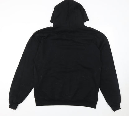 Mens UK Size L Champion Black Pullover Hoodie