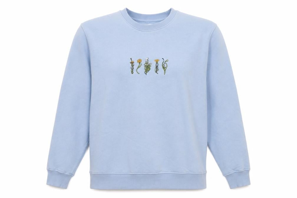 Mens UK Size M Topman Blue Pullover Sweatshirt