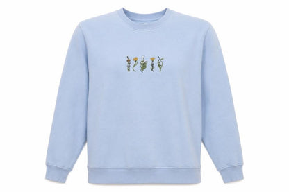 Mens UK Size M Topman Blue Pullover Sweatshirt