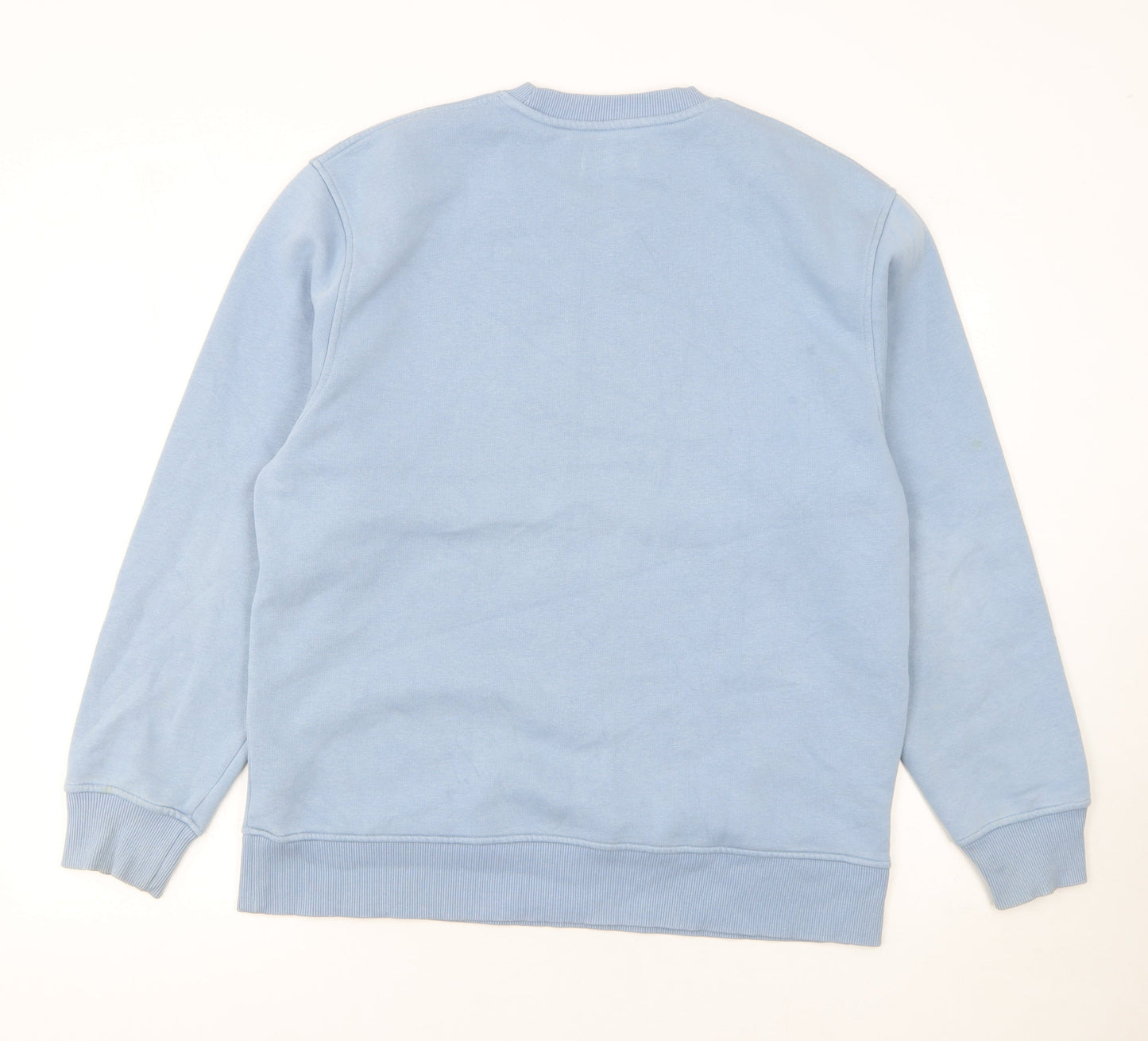 Mens UK Size M Topman Blue Pullover Sweatshirt