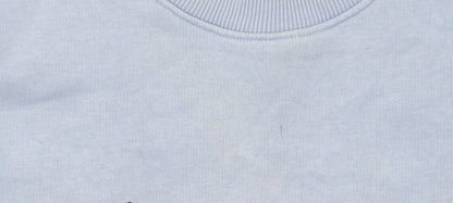 Mens UK Size M Topman Blue Pullover Sweatshirt