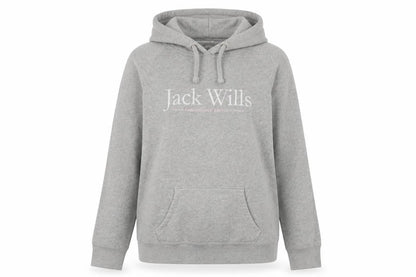 Womens UK Size 10 Jack Wills Grey Pullover Hoodie