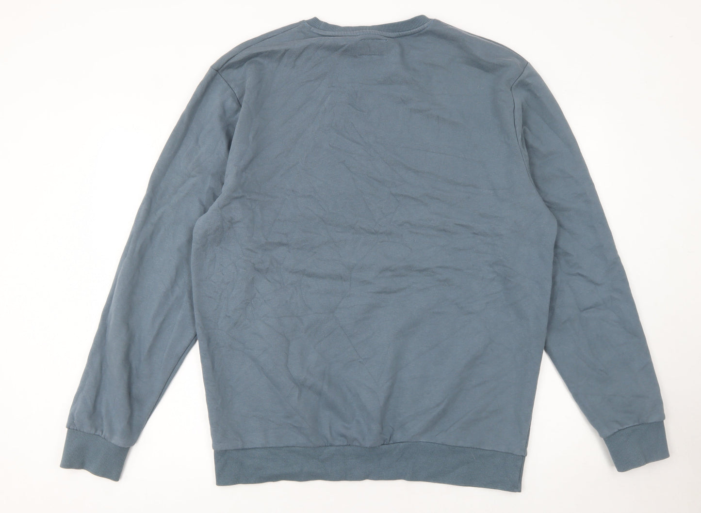 Unisex Adults UK Size XL F&F Blue Pullover Sweatshirt