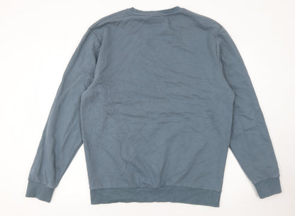 Unisex Adults UK Size XL F&F Blue Pullover Sweatshirt