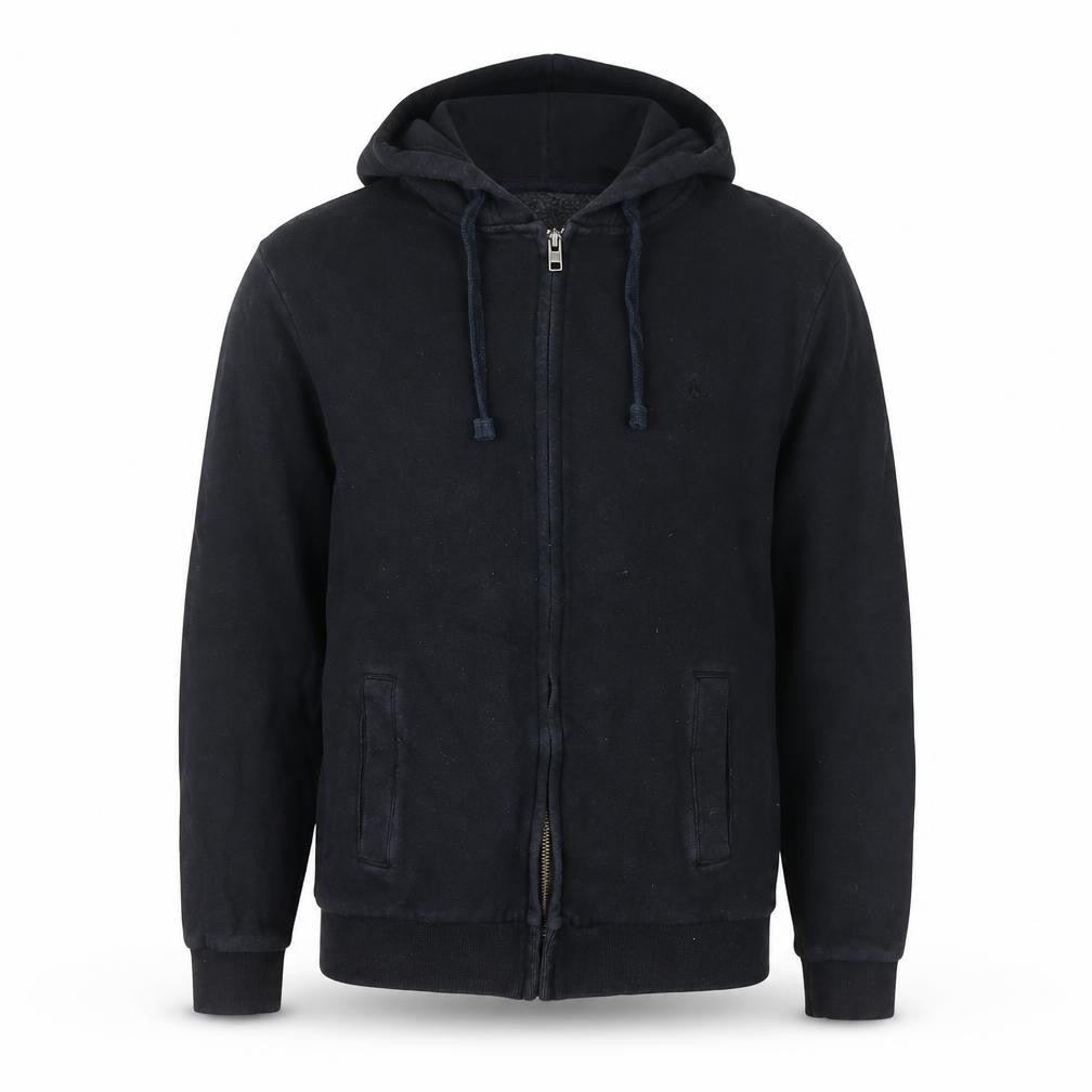 Mens UK Size S Jack Wills Black Full Zip Hoodie