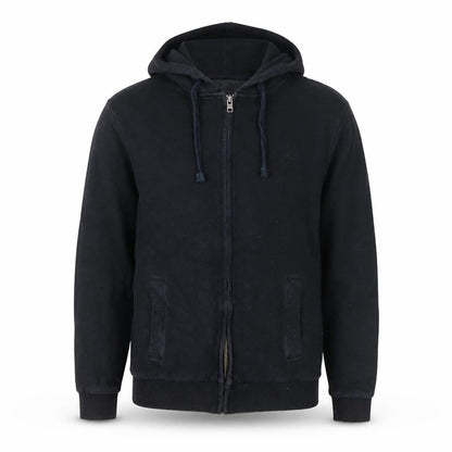 Mens UK Size S Jack Wills Black Full Zip Hoodie