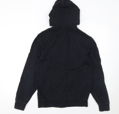 Mens UK Size S Jack Wills Black Full Zip Hoodie