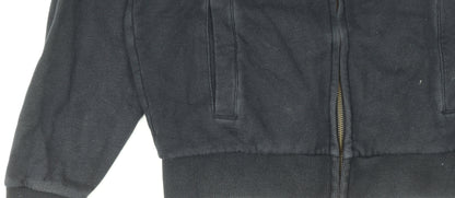 Mens UK Size S Jack Wills Black Full Zip Hoodie