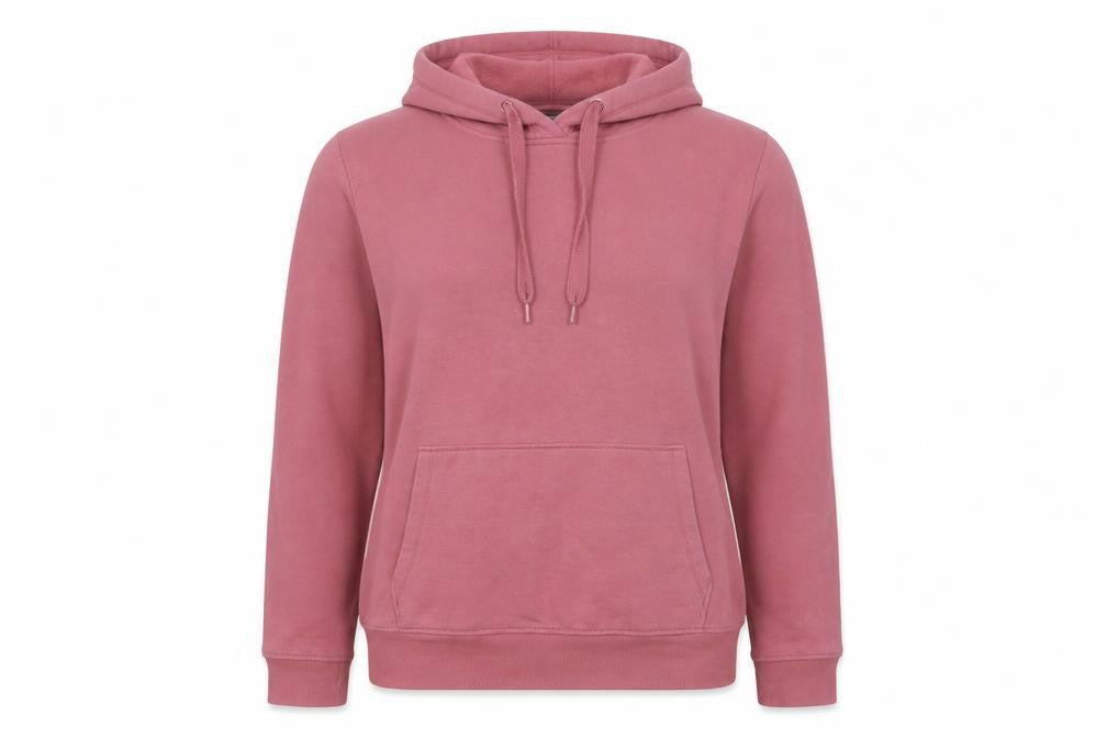Womens UK Size XL 90 Degree by Reflex Pink Pullover Hoodie