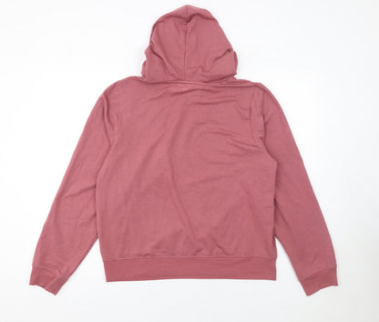 Womens UK Size XL 90 Degree by Reflex Pink Pullover Hoodie