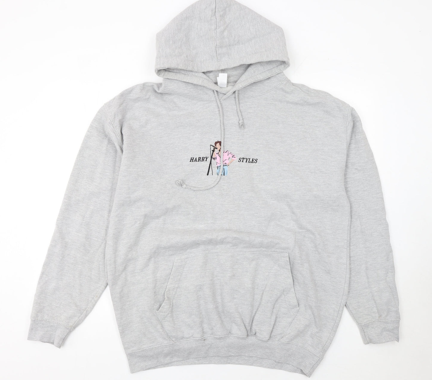 Womens UK Size XL Just Hoods AWDis Grey Pullover Hoodie