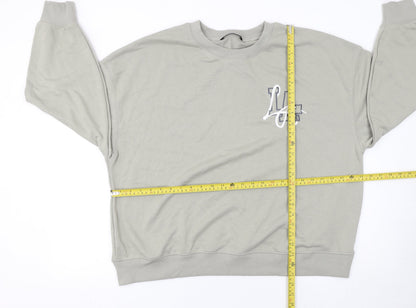 Womens UK Size 16 Dunnes Stores Grey Pullover Sweatshirt