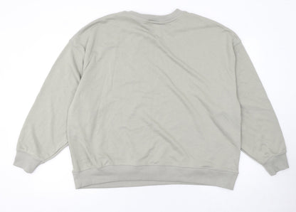 Womens UK Size 16 Dunnes Stores Grey Pullover Sweatshirt