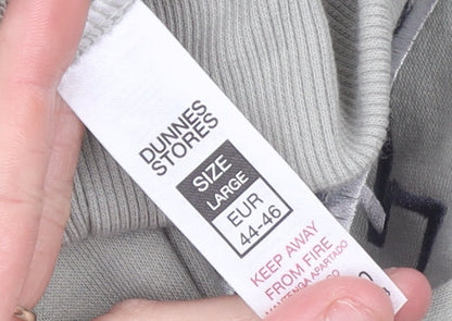 Womens UK Size 16 Dunnes Stores Grey Pullover Sweatshirt