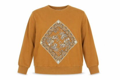 Womens UK Size 22 Simply Be Brown Pullover Sweatshirt