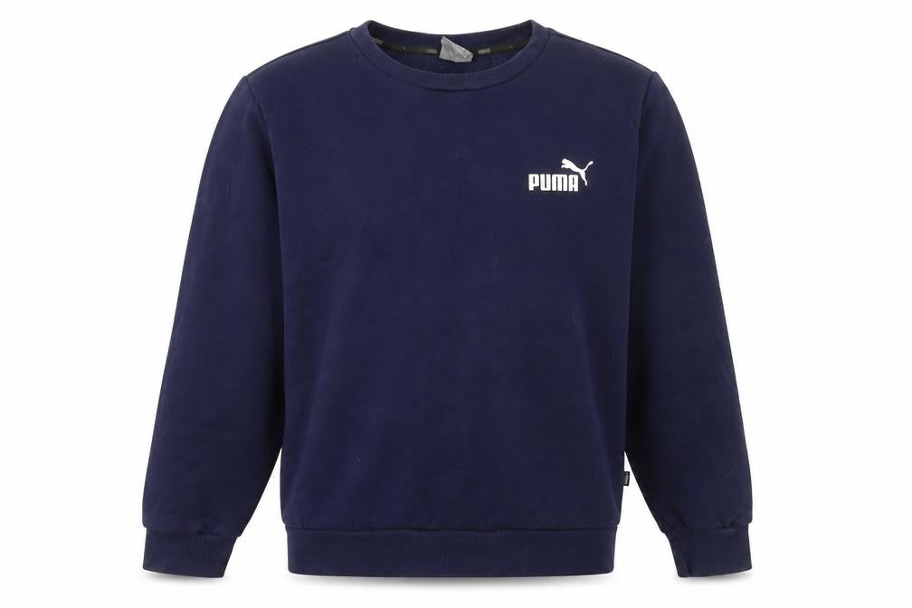 Mens UK Size S PUMA Blue Pullover Sweatshirt