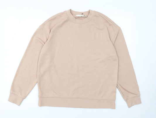 Womens UK Size XS Primark Beige Pullover Sweatshirt
