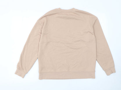 Womens UK Size XS Primark Beige Pullover Sweatshirt