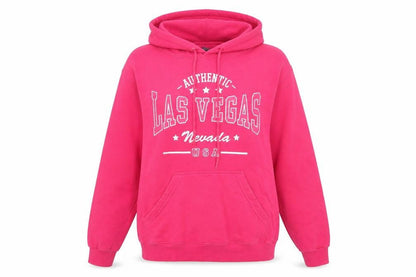 Womens UK Size S Point Sportswear Pink Pullover Hoodie