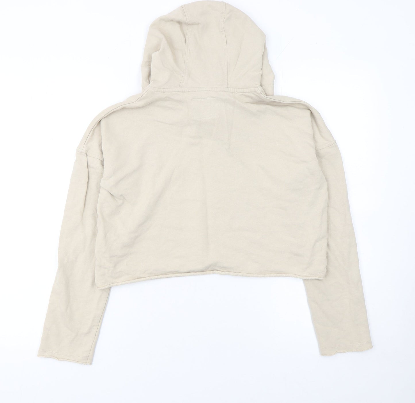 Womens UK Size 8 Animal Beige Pullover Hoodie