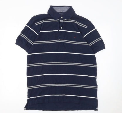 Mens UK Size M Tommy Hilfiger 100% Cotton Polo Shirt