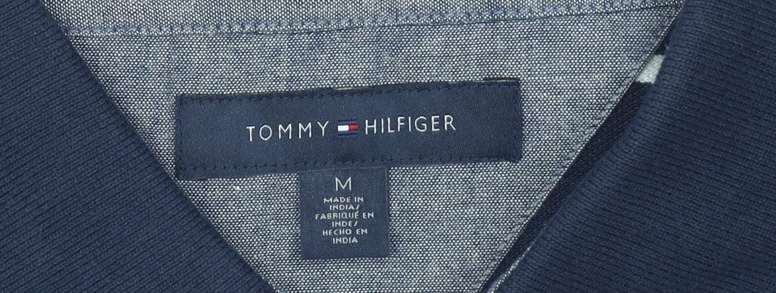 Mens UK Size M Tommy Hilfiger 100% Cotton Polo Shirt
