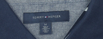 Mens UK Size M Tommy Hilfiger 100% Cotton Polo Shirt