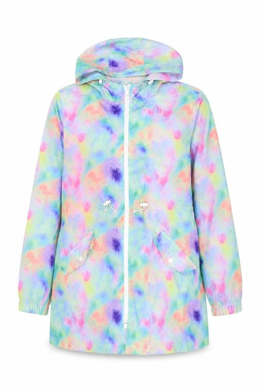 Womens UK Size 12 Brave Soul Multicoloured Windbreaker Coat