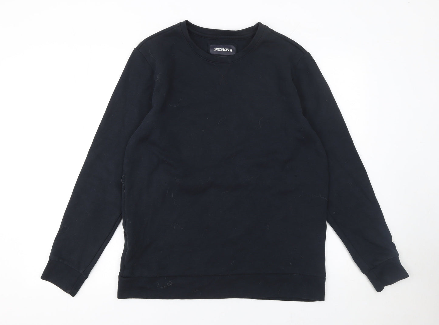 Mens UK Size M Specialized Black Pullover Sweatshirt
