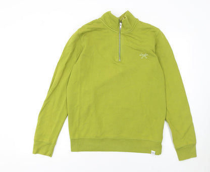 Mens UK Size S Wittering Surf Green Pullover Sweatshirt