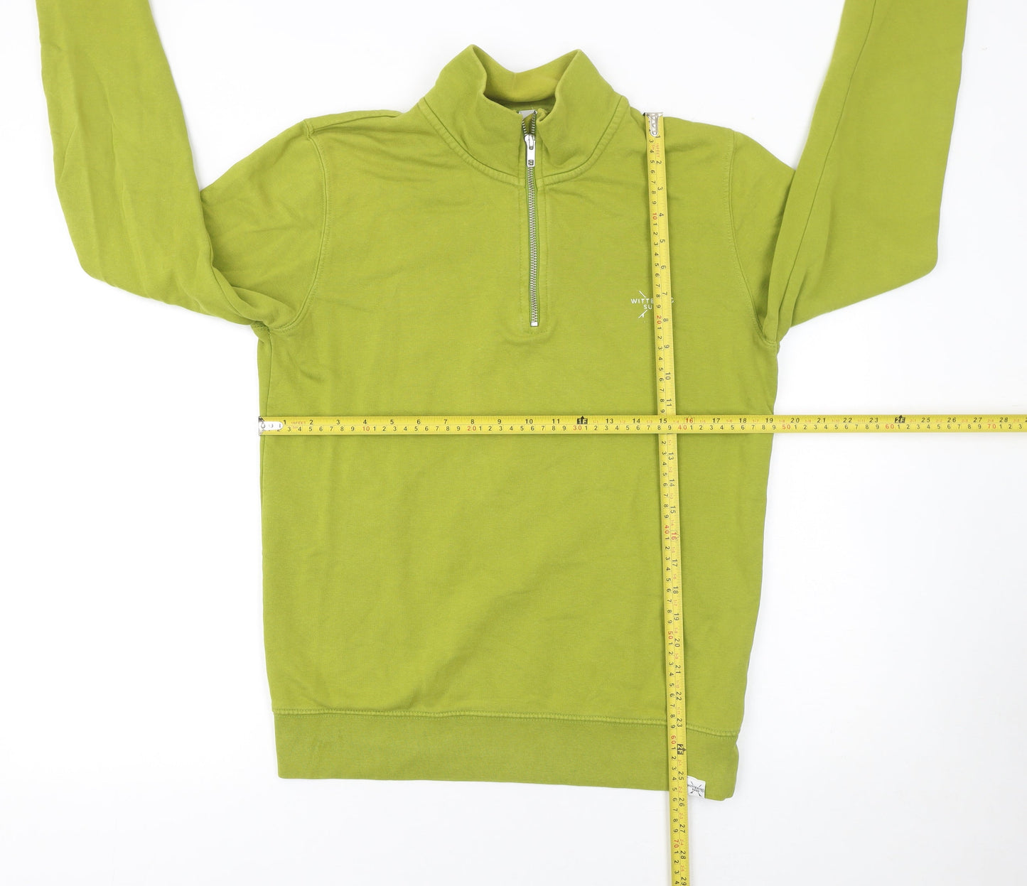 Mens UK Size S Wittering Surf Green Pullover Sweatshirt