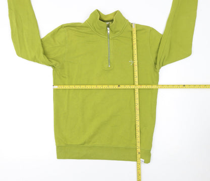 Mens UK Size S Wittering Surf Green Pullover Sweatshirt