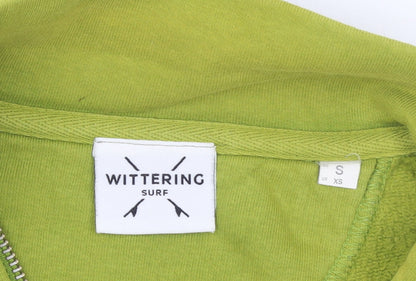 Mens UK Size S Wittering Surf Green Pullover Sweatshirt