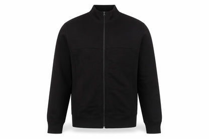 Womens UK Size XS PRETTYLITTLETHING Black Full Zip Sweatshirt