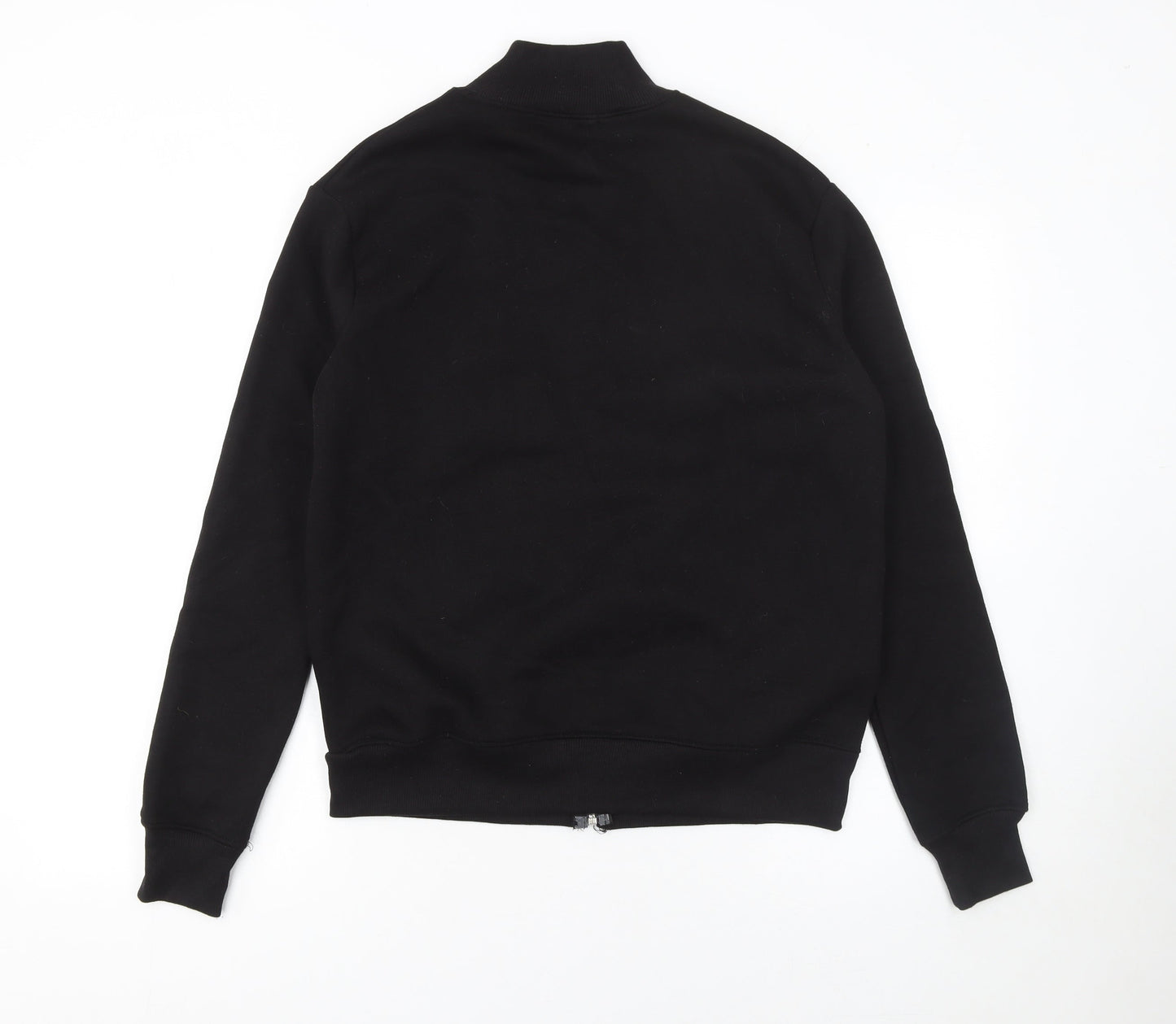 Womens UK Size XS PRETTYLITTLETHING Black Full Zip Sweatshirt
