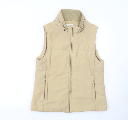 Womens UK Size 10 Cappuccini Beige Bodywarmer