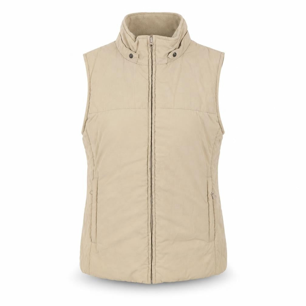 Womens UK Size 10 Cappuccini Beige Bodywarmer