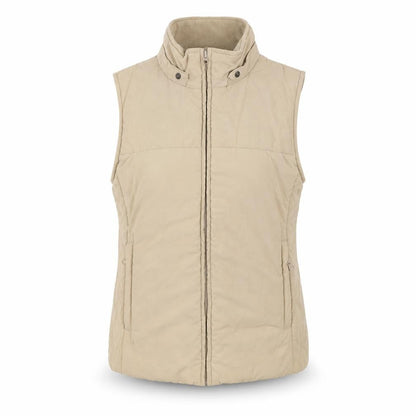 Womens UK Size 10 Cappuccini Beige Bodywarmer