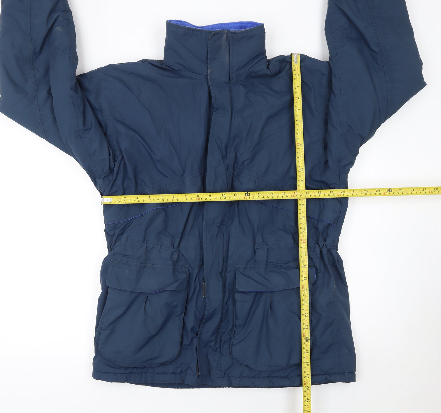 Womens UK Size M Alexandra Blue Parka Coat