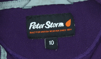 Womens UK Size 10 Peter Storm Purple Pullover Sweatshirt